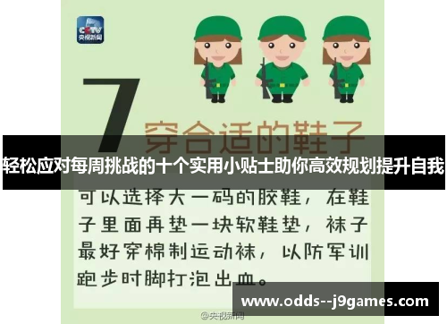 轻松应对每周挑战的十个实用小贴士助你高效规划提升自我